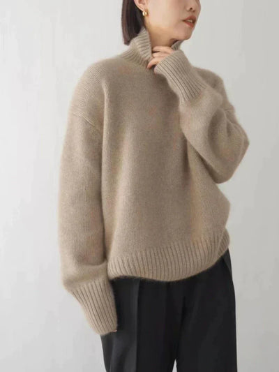 Iris | Cashmere turtleneck sweater